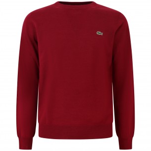 Maglione bordeaux con mini...