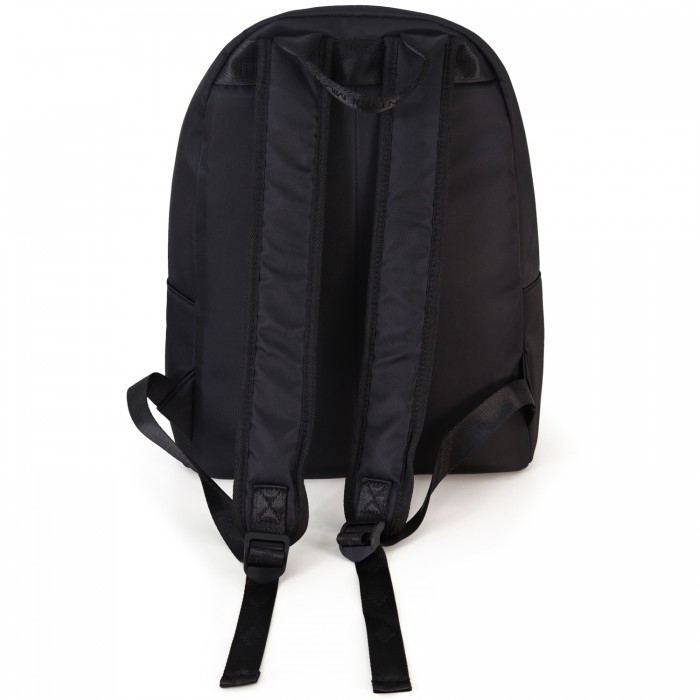 Zaino nero in nylon per uomo