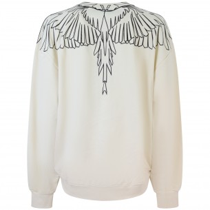 Felpa panna con stampa  per... 2