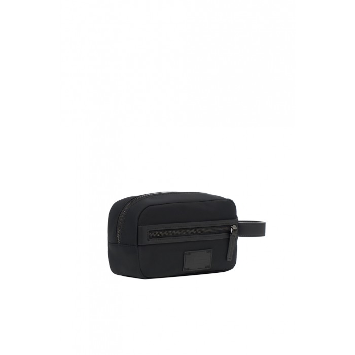 Pochette nera per uomo