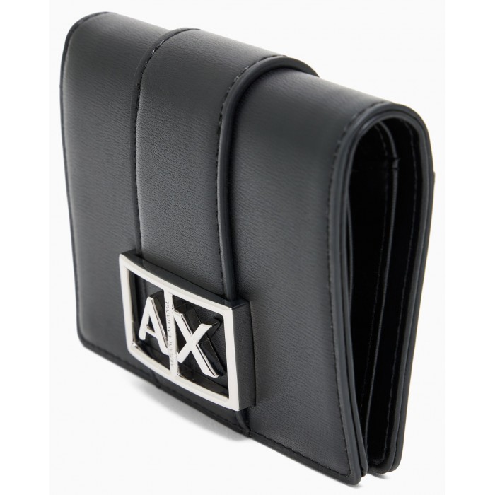 Portafogli nero per donna