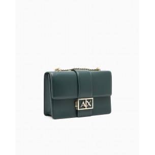Borsa tracolla verde per donna 2