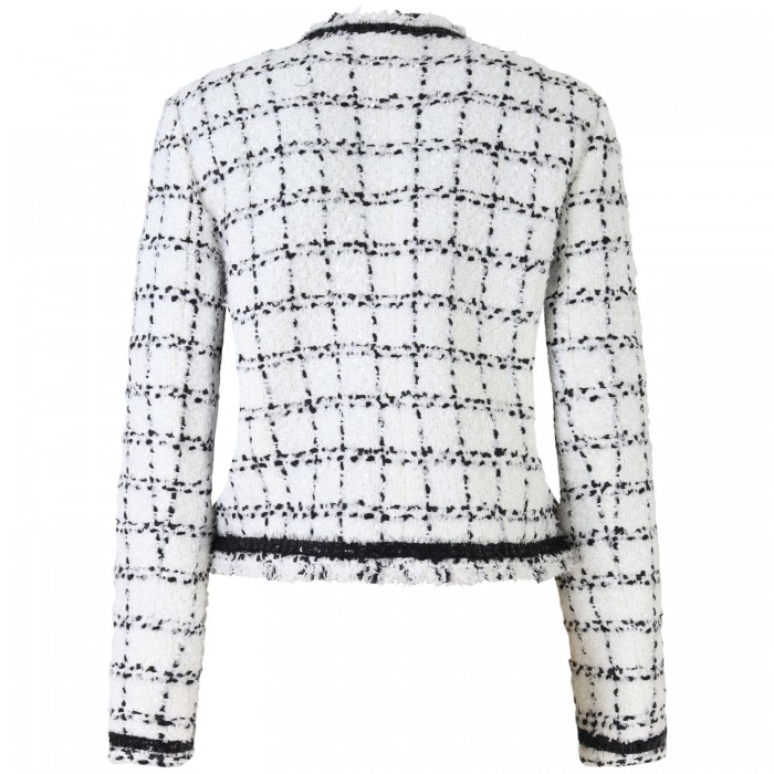 Giacca boucle bianca per donna Giacca boucle bianca per donna