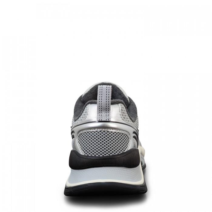 Sneakers grigie con logo per uomo