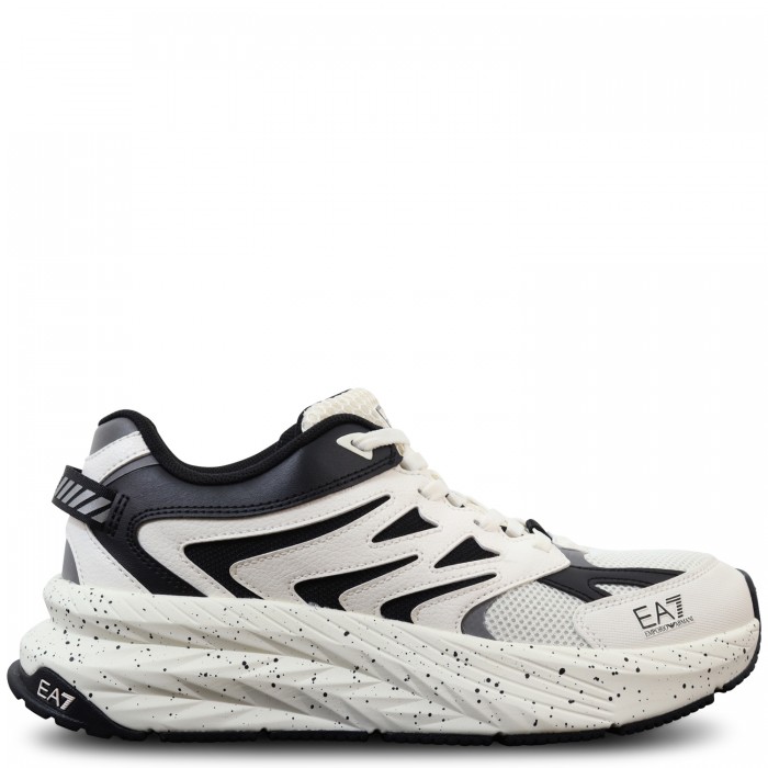 Sneakers nere con logo per uomo