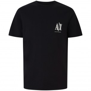 T-shirt nera per uomo