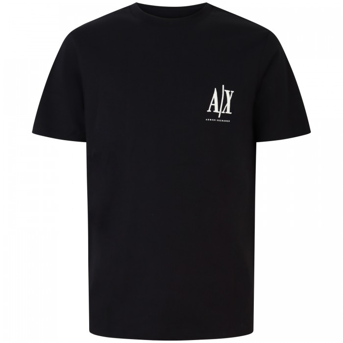 T-shirt nera per uomo