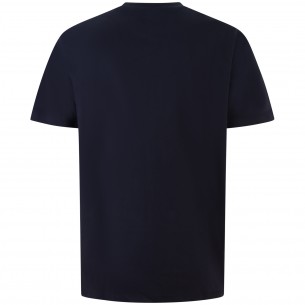 T-shirt blu per uomo 2