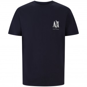 T-shirt blu per uomo