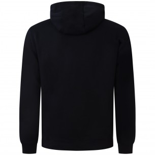 Felpa nera con mini logo...