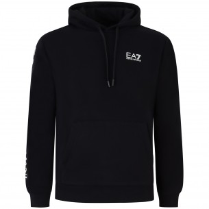 Felpa nera con mini logo... 2