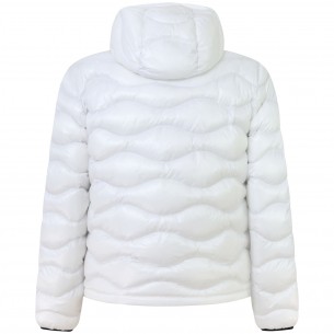 Piumino bianco con logo per... 2