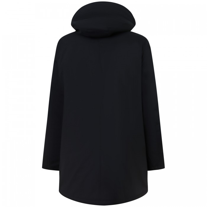 Giubbotto nero con logo per uomo