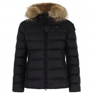 Piumino nero per donna