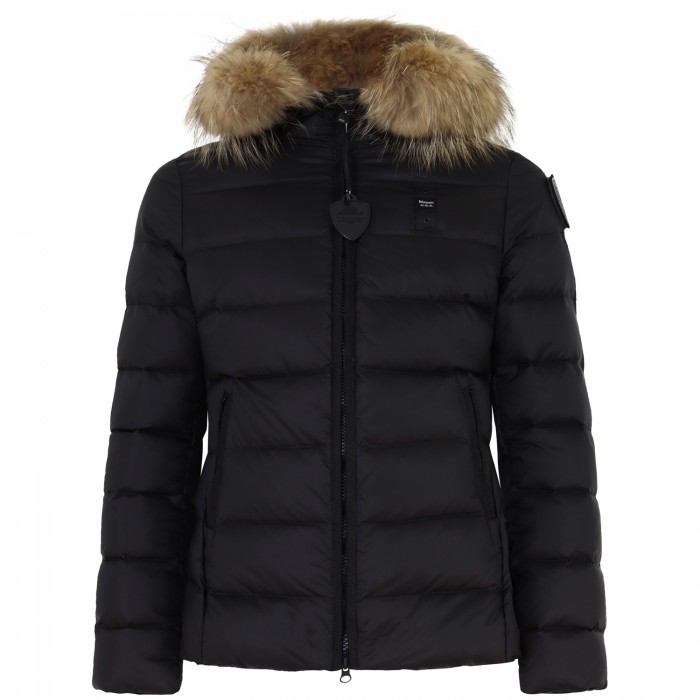 Piumino nero per donna Piumino nero per donna