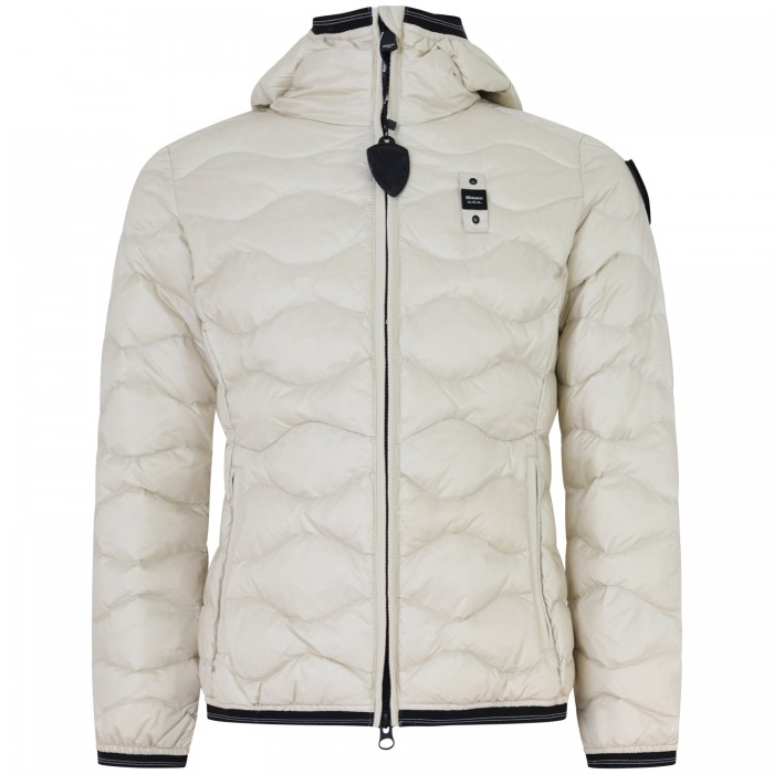 Piumino avorio per donna