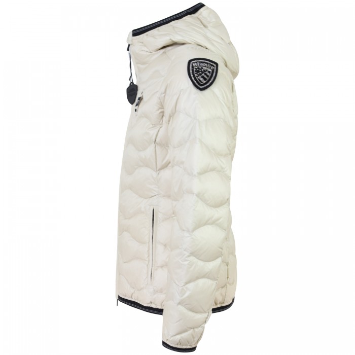 Piumino avorio per donna