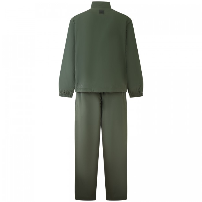 Completo tuta verde con mini logo per...