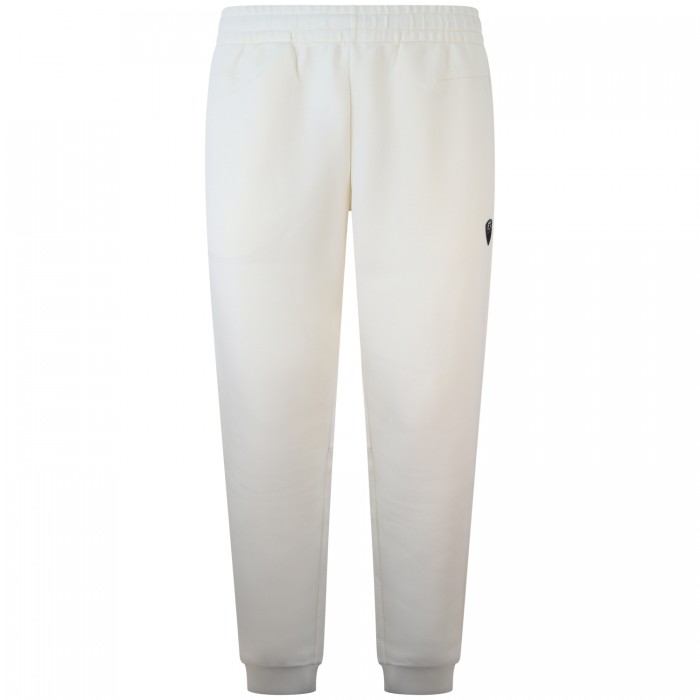 Completo tuta avorio con mini logo...