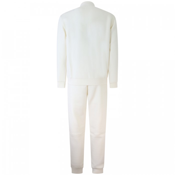 Completo tuta avorio con mini logo...
