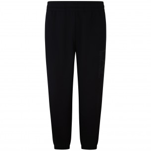 Pantalone tuta nero con...