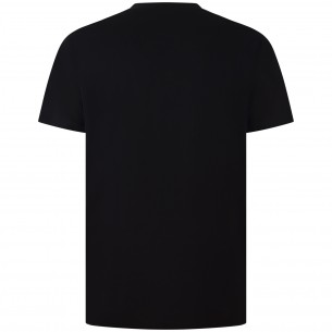 T-shirt nera per uomo 2