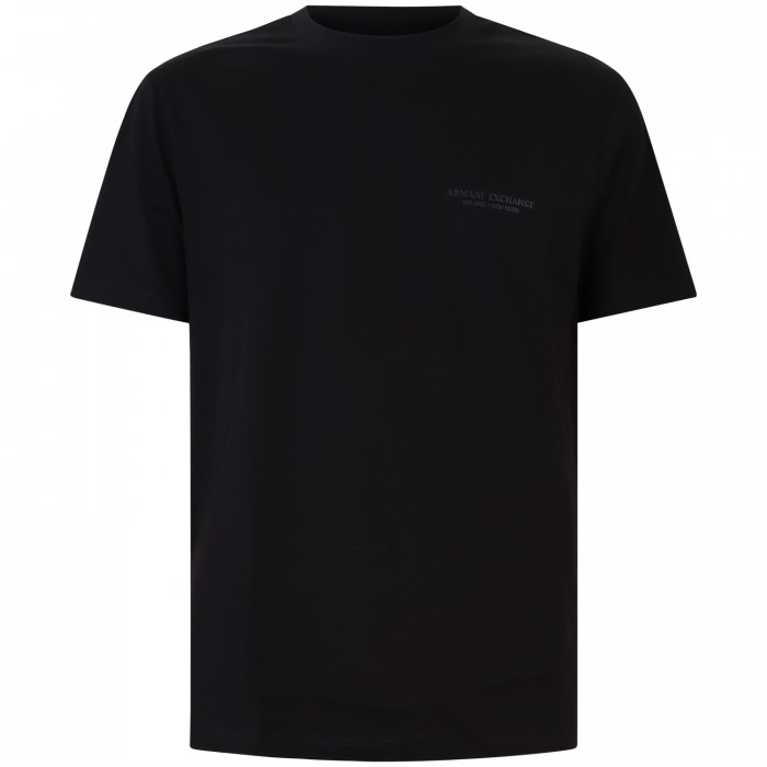 T-shirt nera per uomo