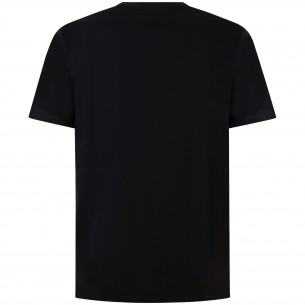 T-shirt nera per uomo 2