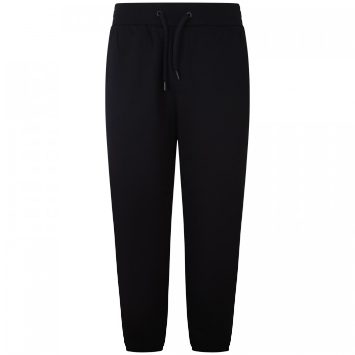 Pantalone tuta nero con bande logate... Pantalone tuta nero con bande logate...