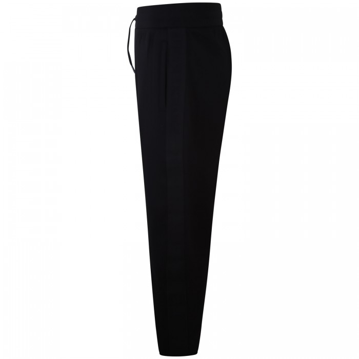 Pantalone tuta nero con bande logate... Pantalone tuta nero con bande logate...