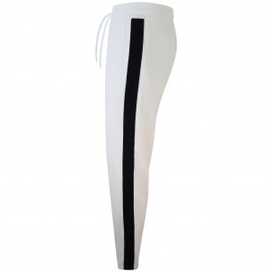 Pantalone tuta bianco con... 2