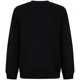 Felpa nera con mini logo... 2