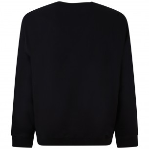 Felpa nera con mini logo... 2