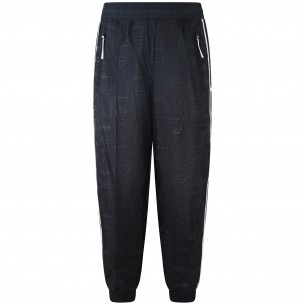 Pantalone tuta nero con...