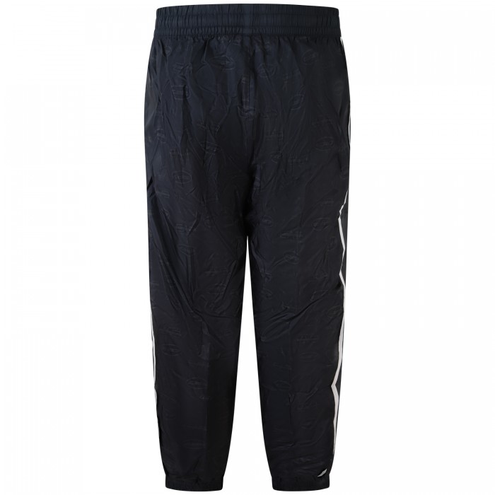 Pantalone tuta nero con logo all over...