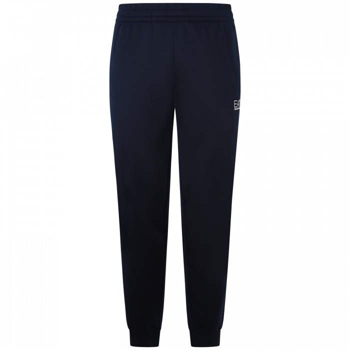 Completo tuta blu con mini logo per uomo