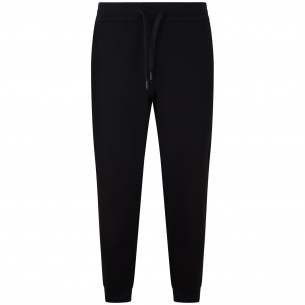 Pantalone tuta nero con...