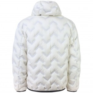 Piumino bianco con logo per... 2