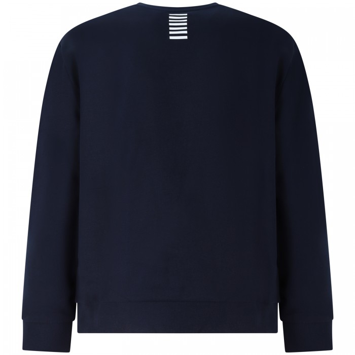 Completo tuta blu con logo per uomo