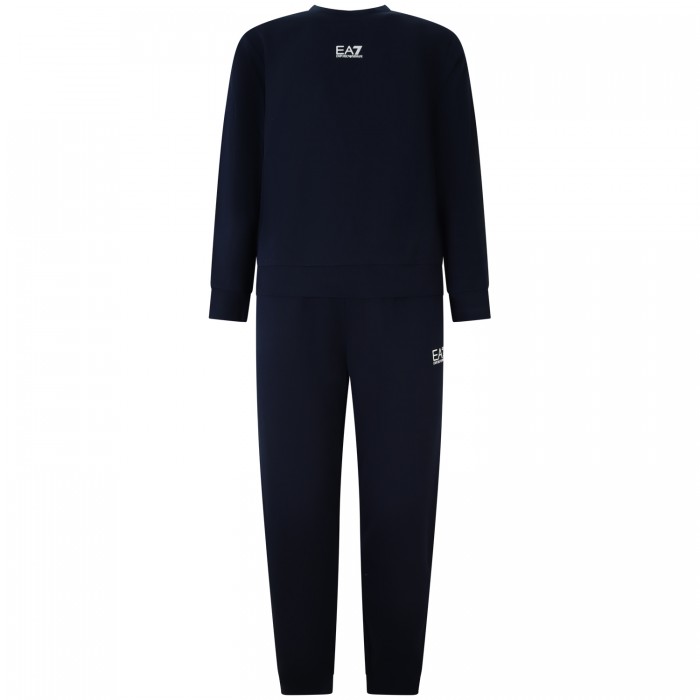 Completo tuta blu con logo per uomo