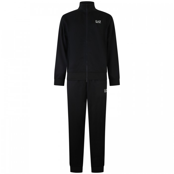 Completo tuta nero con mini logo per...