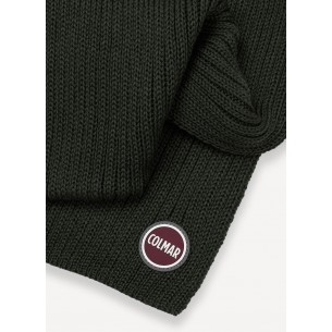 Sciarpa verde con mini logo... 2