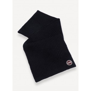 Sciarpa blu con mini logo...