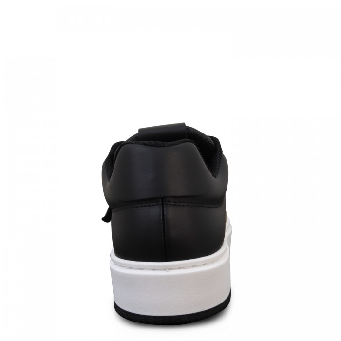 Sneakers nere con logo per uomo