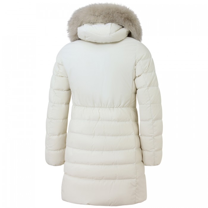 Piumino avorio 'SERIOLA ML 06 FUR'...