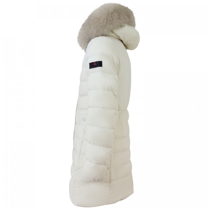 Piumino avorio 'SERIOLA ML 06 FUR'...