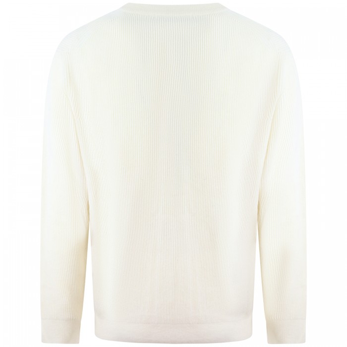 Cardigan bianco per uomo