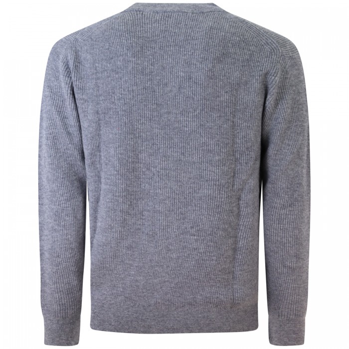 Cardigan grigio per uomo