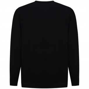 Maglione nero con mini logo... 2