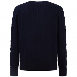 Maglione blu  per uomo 2